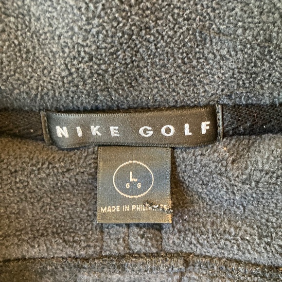 Nike Golf Therma-FIT Vest Full Zip Large Black Pockets Performance Outdoors - Picture 6 of 12